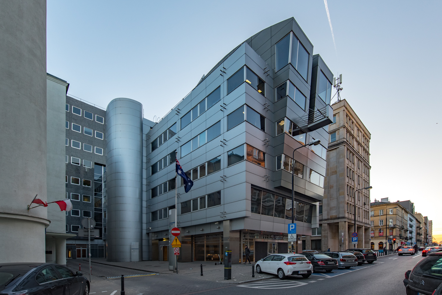 Zdjęcie architektury budynku Nautilus